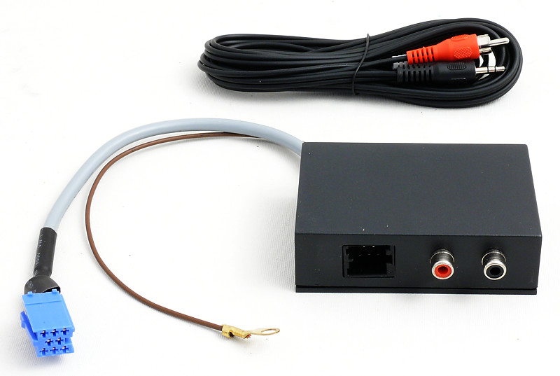 Interfejs AUX-IN JACK 3,5mm STEREO -VW SEAT SKODA WG WYKAZU MINI-ISO CD-VERSION
