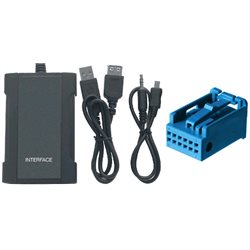 Interfejs AUX-IN USB-SD-MP3 DO RADIA OEM BMW MINI (nowy typ złącza 12 pin FAKRA) plug&play