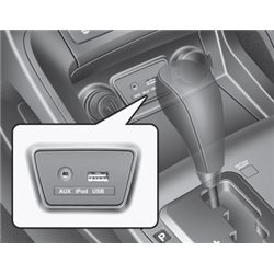 Interfejs AUX-IN USB-SD-MP3 DO RADIA OEM HYUNDAI wszystkie modele złacze 12 pin