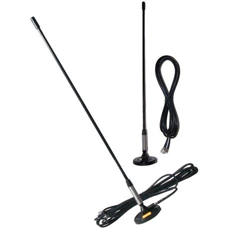 ANTENA CB SONAR LIND (PIRAT) 63CM/2dB/MAG-76mm