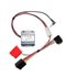 Interfejs Adapter do sterowania z kierownicy PEUGEOT 206 306 z żółtym mini iso -Pionner-Sony (CA-R-PI.166)