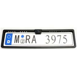 KAMERA COFANIA NEW PRO (5128) PAL w ramce tablicy rejestracyjnej (linie parkingowe-montaż na tył)