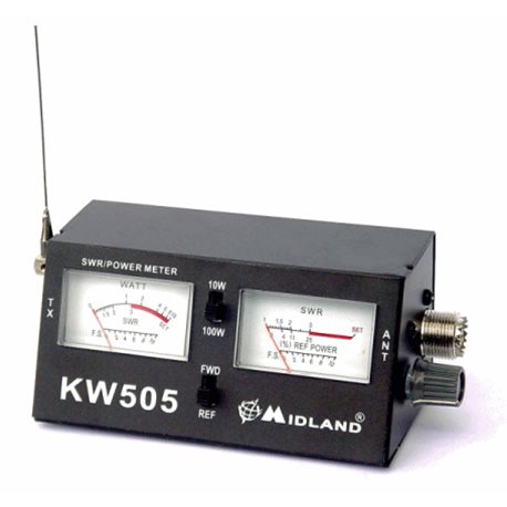 MIERNIK CB SWR DO ANTEN KW-505 3,5-150 MHzALAN (swr+pwr)