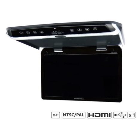 MONITOR PODSUFITOWY 15 6" grafitowy USB HDMI IR/FM (4606)

