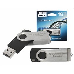 PENDRIVE 16GB USB 2.0 GOODRAM TWISTER ND16