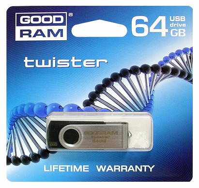 PENDRIVE 64GB USB 2.0 GOODRAM TWISTER ND112