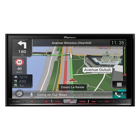 PIONEER AVIC-F80DAB 2-DIN 7" CD+DVD+USB+SD+BT