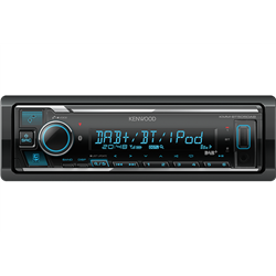 Kenwood KMM-BT505DAB Radioodtwarzacz 1din DSP Bluetooth DAB