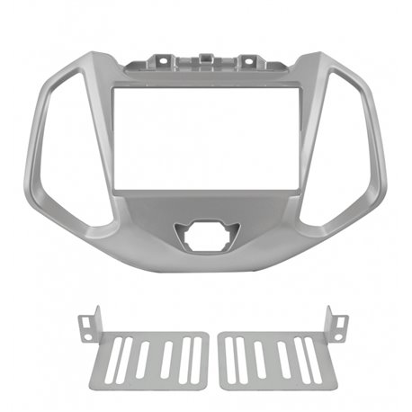 Ramka radiowa 2-DIN Ford Ecosport 14-18 Silver Phonocar