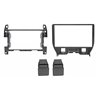 Ramka radiowa 2-DIN Citroen C3 09-, DS3 09- Czarny mat