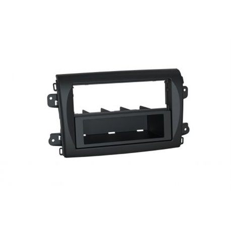 Ramka radiowa 1-DIN/2-DIN Fiat Ducato (8 SERIES) 2021- Czarny