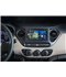 Ramka radiowa 1-DIN/2-DIN Hyundai i10 2013 Czarna ACV