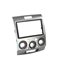 Ramka radiowa 2-DIN Ford Ranger II 06-12 Mazda BT-5006-12 Srebrna