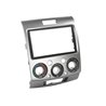 Ramka radiowa 2-DIN Ford Ranger II 06-12 Mazda BT-5006-12 Srebrna