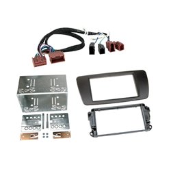 Ramka radiowa 2-DIN Seat Ibiza (6J/6JN) 08-14 (Sound System 1.2) Czarna