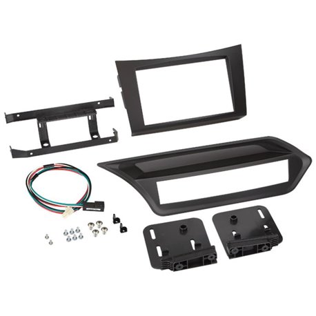 Ramka radiowa 2-DIN Mercedes E (W211 Facelift) 09-12 Czarna