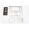 Ramka radiowa 2-DIN Land Rover Defender III 16 Srebrny mat