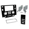 Ramka radiowa 2-DIN Land Rover Defender III 07-16 Czarny połysk