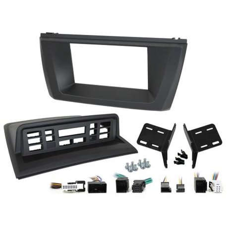 Ramka radiowa 2-DIN BMW X3 (E83) 04-10 Czarna