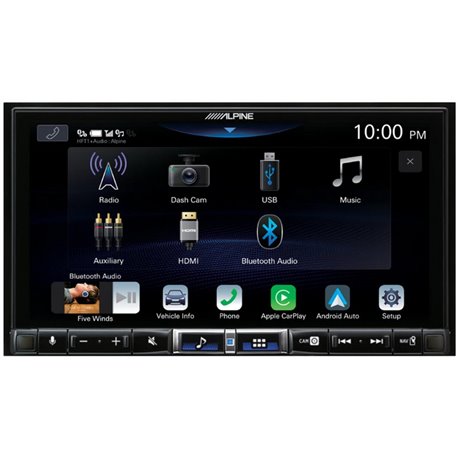 Alpine ILX-705D stacja multimedialna 2-DIN DAB+ Android Auto Apple CarPlay