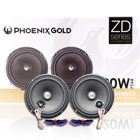Phoenix Gold ZDSW6CS zestaw głośników dedykowanych do Volkswagena