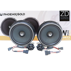 Phoenix Gold ZDSW7CS zestaw głośników dedykowanych do Volkswagena
