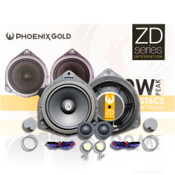 Phoenix Gold ZDST6CS zestaw głośników dedykowanych do Toyoty