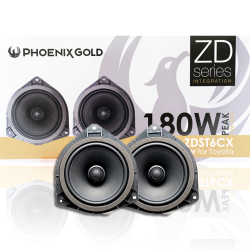 Phoenix Gold ZDST6CX zestaw głośników dedykowanych do Toyoty
