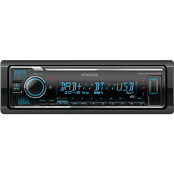 Kenwood KMM-BT506DAB Radioodtwarzacz 1DIN DSP Bluetooth DAB