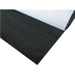 CTK Carpet Black - czarna tkanina obiciowa z klejem