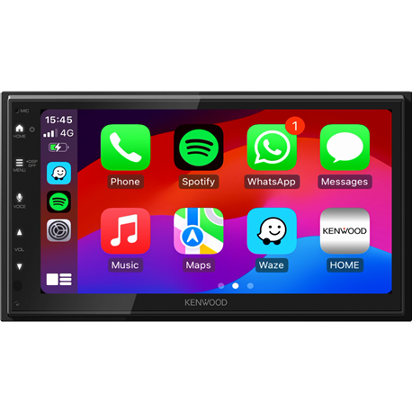 Kenwood DMX-5023DABS 2-din DAB Android CarPlay Mirror