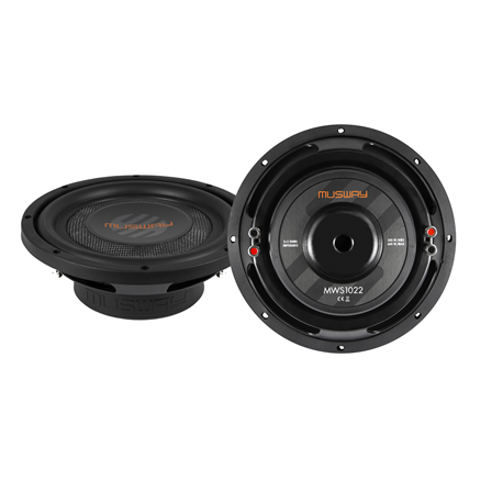 Musway MWS1022 - woofer 250 mm RMS 300 Wat 2x2 Ohm