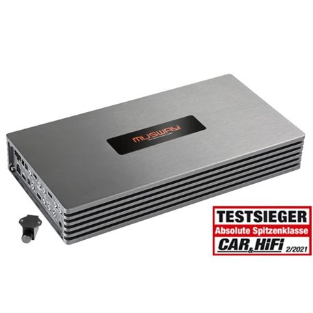 Musway MX SIX100 - wzmacniacz sześciokanałowy, moc RMS 6X110 Wat przy 4 Ohm