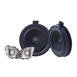 Alpine SPC-106T61 - Zestaw głośników dwudrożnych 16,5 cm do Volkswagen T6.1