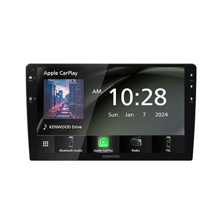Kenwood DMX80AXS – 9" Radioodtwarzacz Multimedialny z Apple CarPlay, Android Auto i Bluetooth