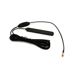 Connects2 CT27UV70 Antena DAB+ na szybę z wzmacniaczem i złączem SMB 2,5 m