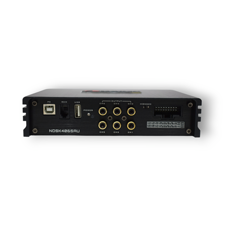 Nakamichi NDSK4065AU 6-kanałowy procesor DSP wzmacniacz 4-kanałowy