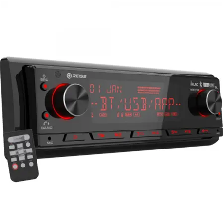 Reiss RS-MX85DSP Radio 1-din DSP Bluetooth App pilot