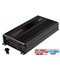 Crunch GTX1600.4D - wzmacniacz czterokanałowy klasa D moc RMS 4x120 Wat przy 4 Ohm