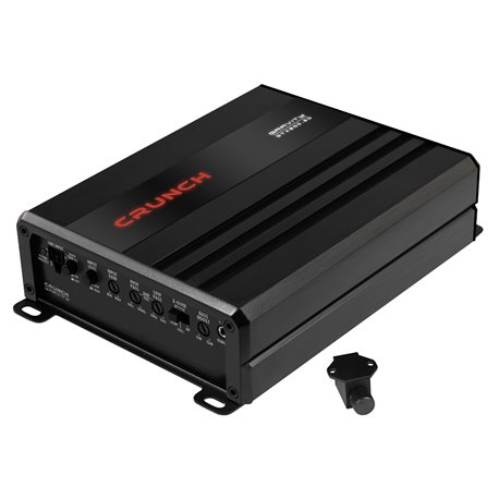 Crunch GTX800.2D - wzmacniacz dwukanałowy klasa D moc RMS 2x110 Wat przy 4 Ohm