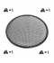 Maskownica METAL 165mm CZARNA