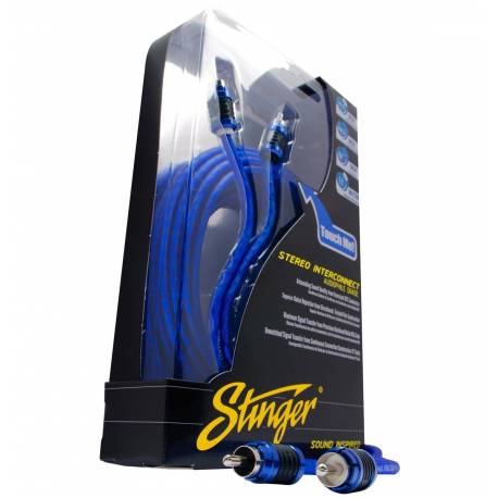 Stinger SI6217 seria 6000 5m kable sygnałowe RCA 