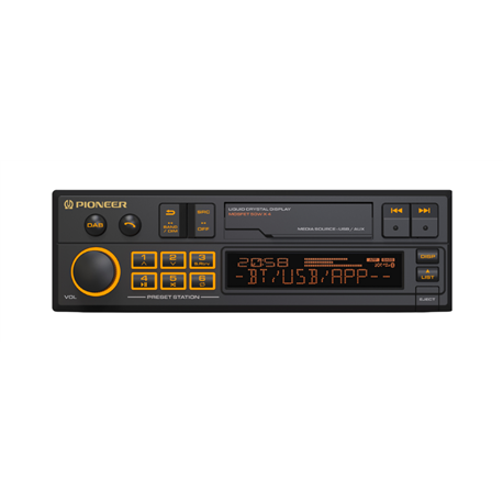 Pioneer SXT-C10PS Radioodtwarzacz Retro BT USB DAB+