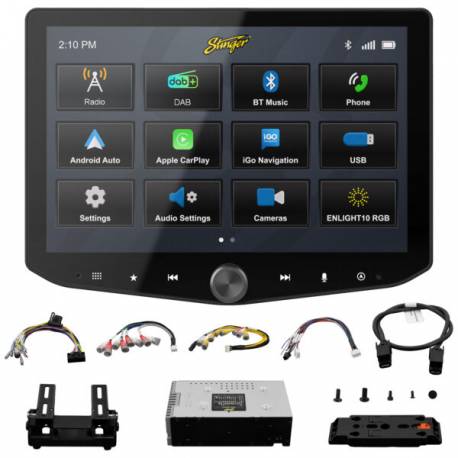 Stinger iX210E-JP1 Radio multimedialne do Jeep Wrangler JK
