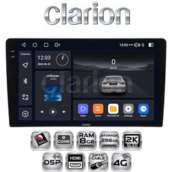 Clarion GL700 - Stacja Multimedialna 10,1" Android z DSP 8GB RAM 256GB Wi-Fi