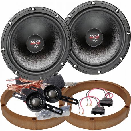 Audio System MFIT200 EVO2 200mm do VW Passat B8 Zestaw MDF adaptery