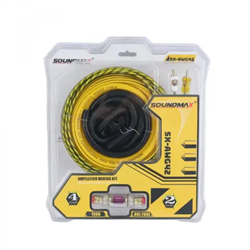Soundmax SX-AWG42 Zestaw przewodów 4GA 20mm2 CCA/OFC