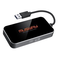 Musway BTA-HD - odbiornik Bluetooth do transmisji wysokiej rozdzielczości z aplikacją