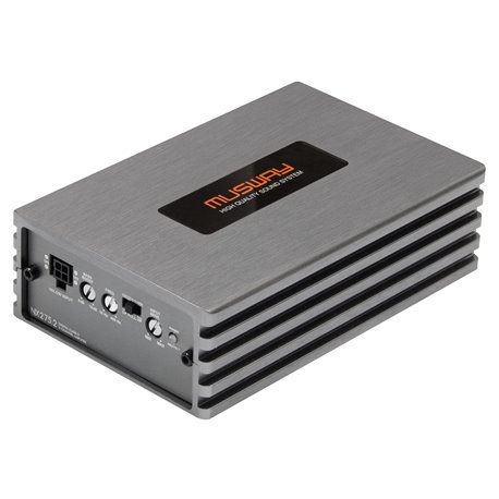 Musway NX275.2 - wzmacniacz samochodowy dwukanałowy, moc RMS 2x160 Wat przy 4 Ohm
