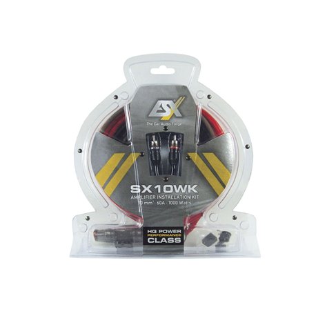 ESX SX10WK - zestaw przewodów do montażu wzmacniacza